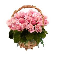 Expressions of Pink - 24 Stems Basket